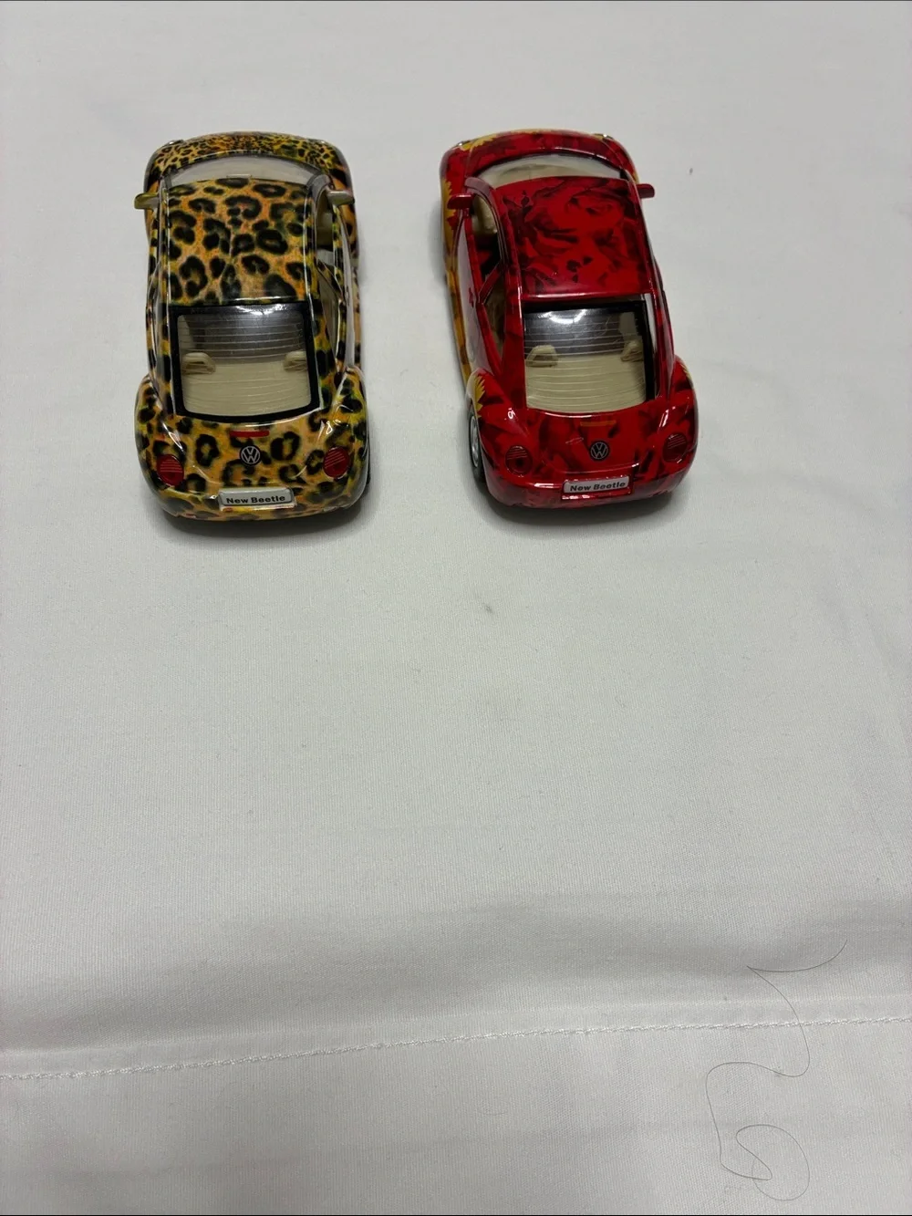 Bundle of 6 Toy Diecast Volkswagen Beetles Scale 1:32